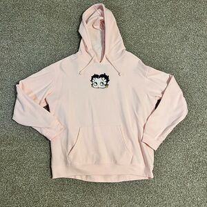 Pink Betty Boop hoodie
